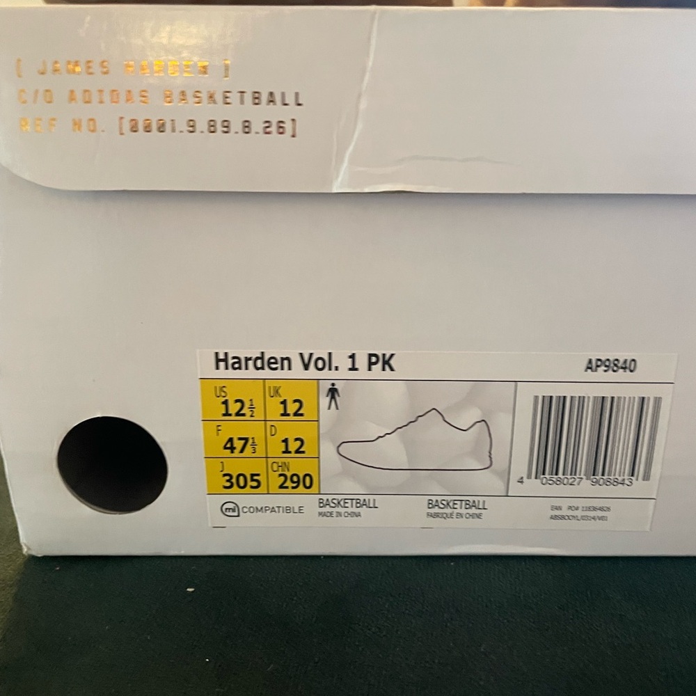 Adidas Harden Volume One View 5